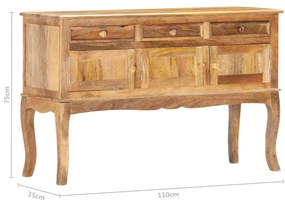 Servanta, 110 x 35 x 75 cm, lemn masiv de mango 1, Alama