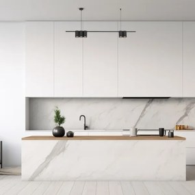 Lustră pe cablu GENESIS 5xGU10/8W/230V negru