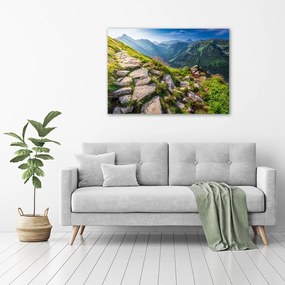 Imprimare tablou canvas Sunrise tatry