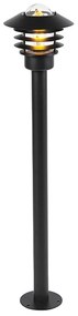 Lampă modernă de exterior neagră 100 cm IP44 - Prato