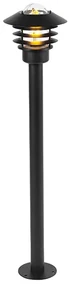 Lampă modernă de exterior neagră 100 cm IP44 - Prato