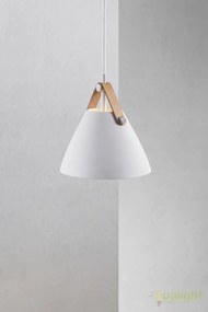Pendul design nordic STRAP 16 alb 84303001 DFTP