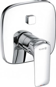 Baterie cada-dus incastrata Kludi Ameo crom lucios fara corp ingropat