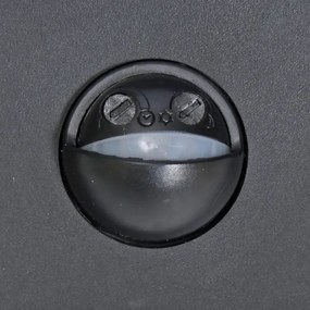 Aplică LED de exterior cu senzor Brilagi ARCELO LED/9W/230V IP44