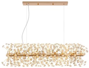 Lustra suspendata design elegant KATRINA L-90cm auriu 64135H4 GL