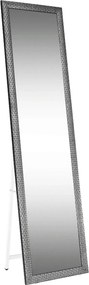Oglinda LAVAL, negru, metal/lemn, 40x150 cm