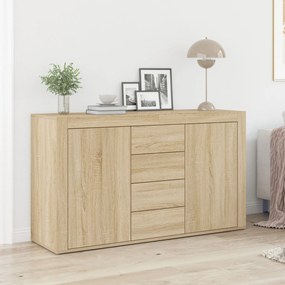 vidaXL Bufet Stejar Sonoma Lemn prelucrat 120 x 36 x 69 cm Depozitare