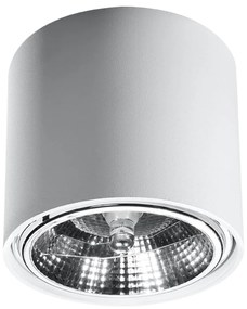 Plafonieră Sollux Luigi, alb