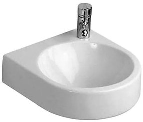 Duravit Architec lavoar 38x36 cm semicircular clasică alb 0766350008