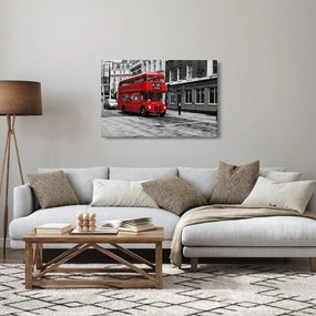 Tablou - Londra cu autobuz (90x60 cm)