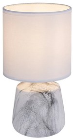 Lampa de masa decorativa marmura/alb Nalisa