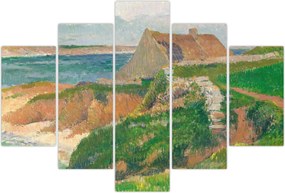 Tablou - Henri Moret, The Island of Raguenez, Brittany, reproducere (150x105 cm)