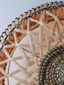 Lustra boho style Rinjani 50x24cm natural, S