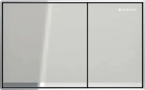 Clapeta de actionare Geberit Omega60 gri nisipiu reflectorizant