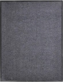 vidaXL Covoraș de ușă, gri, 117x220 cm, PVC