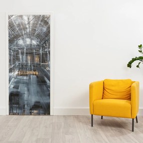 Fototapet pentru ușă - Interiorul clădirii vechi (95x205cm)