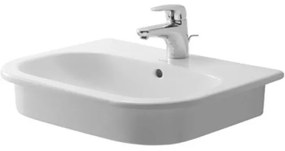 Chiuveta baie incastrata Duravit D-Code Vanity 55x44 cm