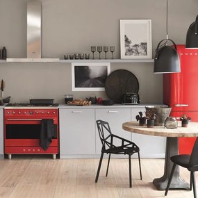 Prajitor de paine SMEG 50's Style TSF01BLEU, 950 W, 2 felii, 6 trepte, Tava pentru firimituri, Cablu integrat, Otel inoxidabil, Negru