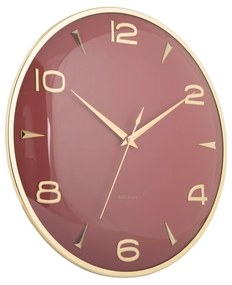 Karlsson 6017RD ceas de perete design roșu,diametru  40 cm