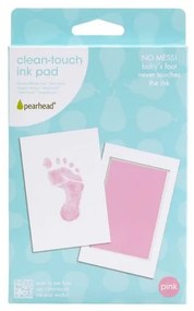 Kit amprenta cu cerneala pentru piciorus - Pearhead - roz