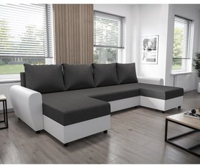 Canapea universala, gri alb, DAKAR NEW U
