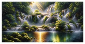 Tablou cascade sclipitoare