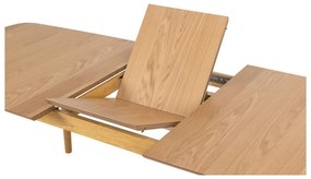 Masă pliantă cu blat în decor de stejar 180x90 cm Montreux - Actona