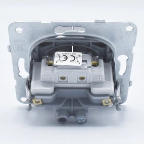 Intrerupator dublu alternativ, 10A, IP20, Grafit, Panasonic Arkedia Slim/Karre Plus Plus