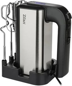 Mixer de mana Zilan ZLN2938 - 500W, 5 viteze + Turbo, inox