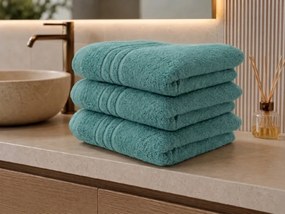 Prosop de baie CLASSIC COLOR 70 x 140 cm petrol, 100% bumbac