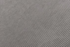 Canapea extensibila, Catifea Raiata, Gri, APARTMENT 215cm A-44503 VC