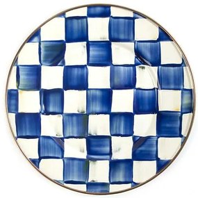 Farfurie emailată "Royal Check" 20 cm - MacKenzie-Childs