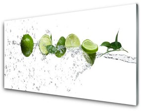 Tablouri acrilice Apa Lime Bucătărie Verde