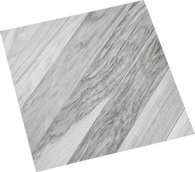 vidaXL Plăci de Pardoseală 55 pcs Gri 5,11 m² PVC