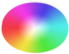 iGET 75020903 - Plafonieră LED RGBW dimabilă pentru baie LED/15W/230V IP54 albă Wi-Fi