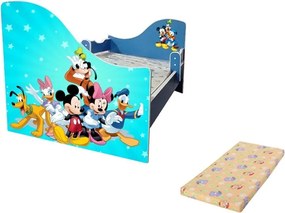 Junior Clubul lui Mickey albastru cu saltea inclusa