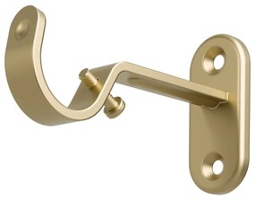 Galerie de perdea auriu mat extensibilă din oțel 107 - 305 cm Flute – Umbra