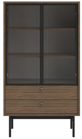 Vitrină Oscar O2  (nuc). 1100505