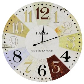 Ceas de perete Paris Café de la Tour