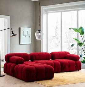 Fotoliu Modular Bubble L1, Rosu