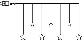Decorațiune luminoasă de Crăciun Dew Drop Stars – Star Trading