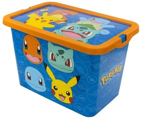 Pokémon Rock cutie de depozitare din plastic 7 L