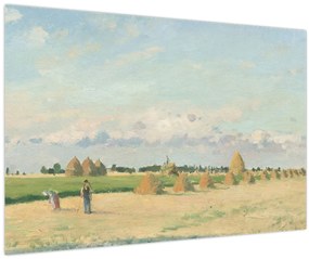 Tablou - Camille Pissarro, Landscape, Ile de France, reproducere (90x60 cm)