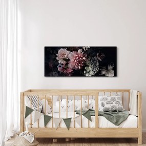 Tablou cu buchet (120x50 cm)
