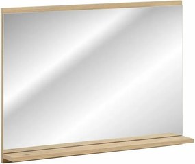 Oglinda baie 80x57 cm fara rama Comad Nova stejar Coast Evoke