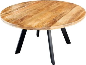 Masa rotunda design industrial vintage Iron Craft 140cm