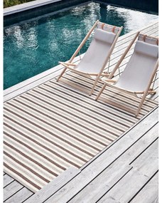 Covor pentru exterior și interior bej 70x120 cm Teo Brown – Pappelina