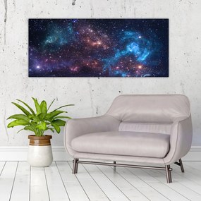 Tablou - Cer de noapte (120x50 cm)