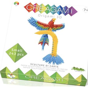 Origami 3D Creagami - Papagal, 243 piese
