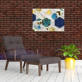 Tablou - Compoziție de marmură (70x50 cm)